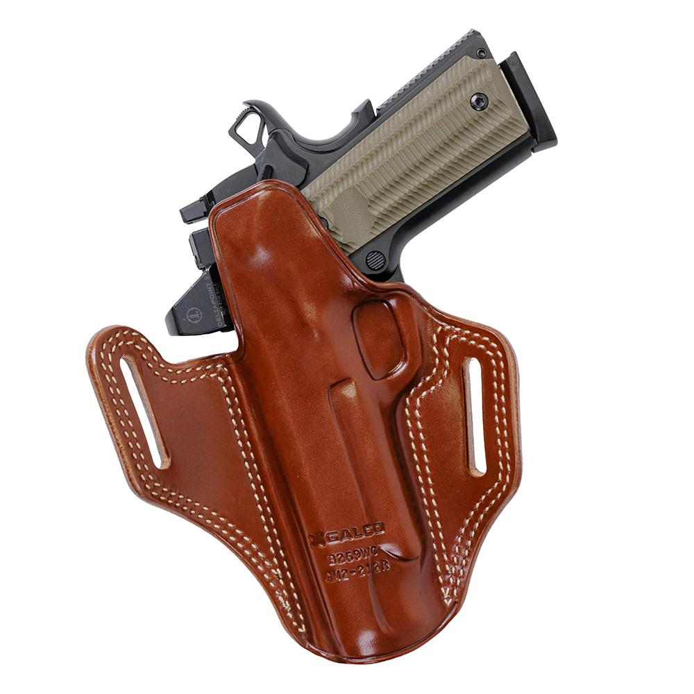 Galco Combat Master 2.0 Belt Holster for Glock 48 with or Without Red Dot Tan RH