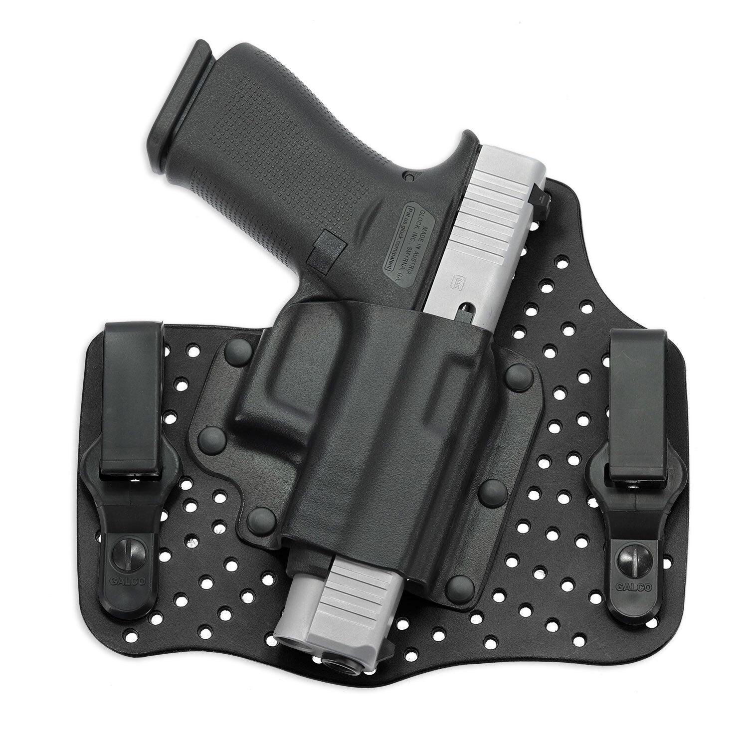 Galco KA800RB KingTuk Air IWB Holster Glock 43 Black RH Ventilated Design