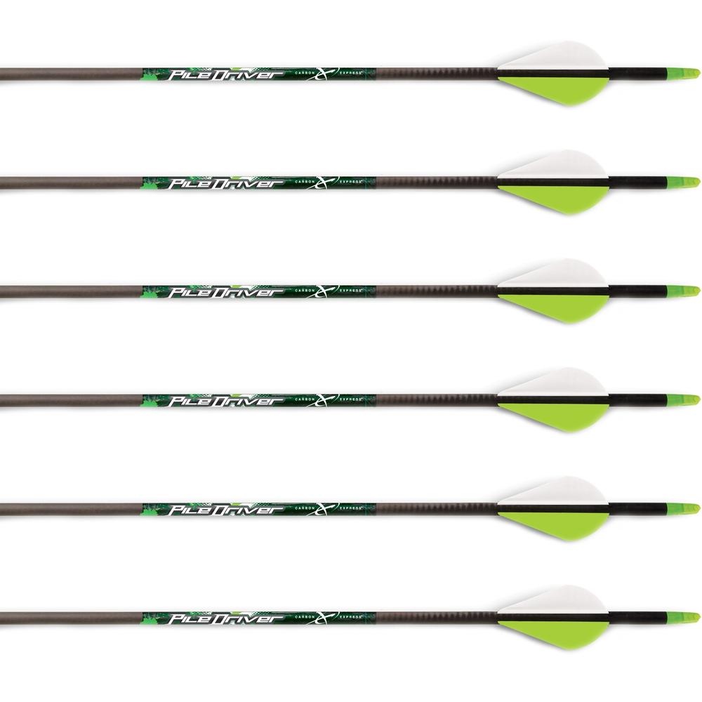 Feradyne Outdoors Carbon Express PileDriver Crossbow Bolts 20" 6/ct