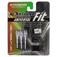 Feradyne Outdoors Nockturnal Universal Lighted Nocks Size Strobing Red & Green