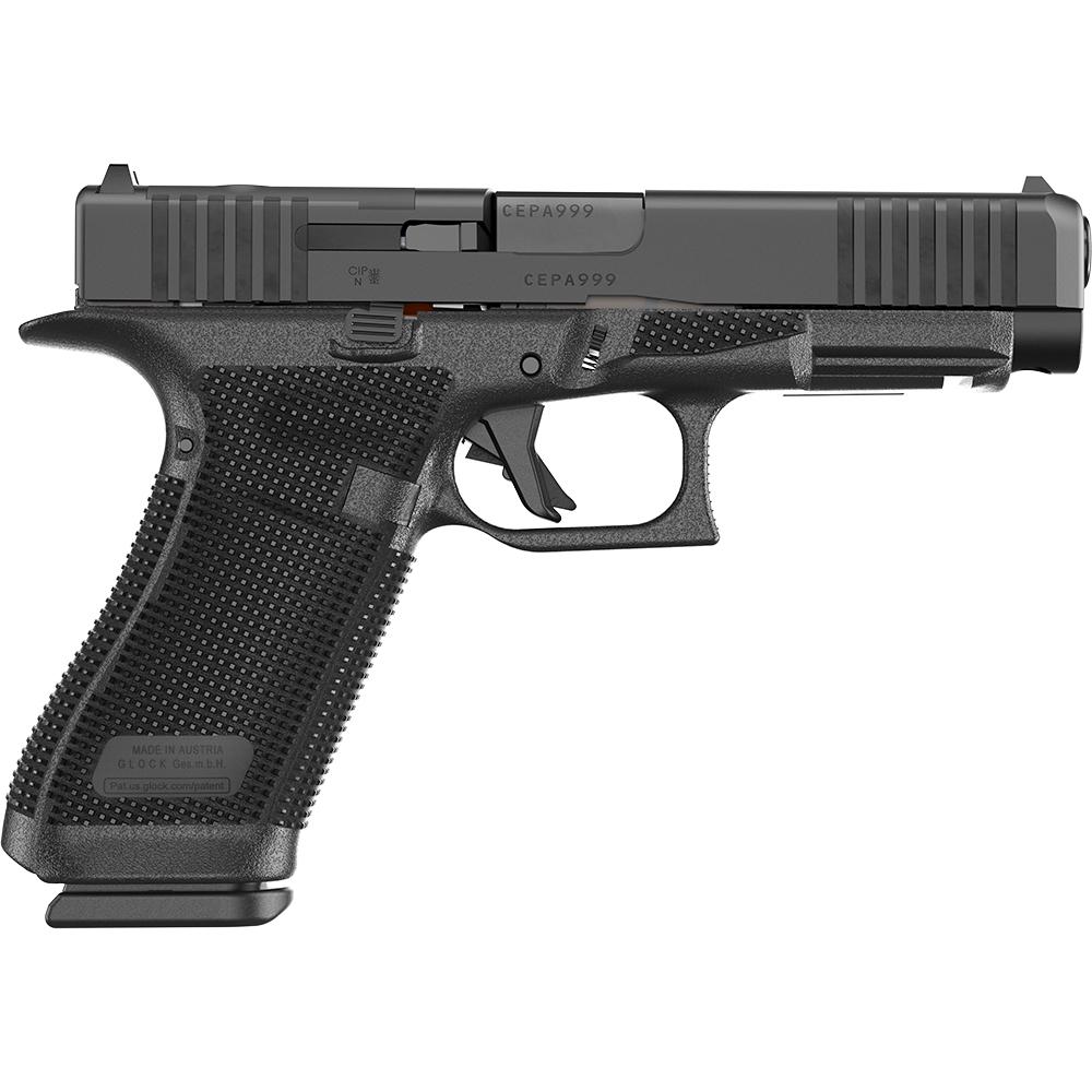Glock 17 Gen 6 Handgun 9mm Luger 17rd Magazines (3) 4.49" Barrel Black Austria