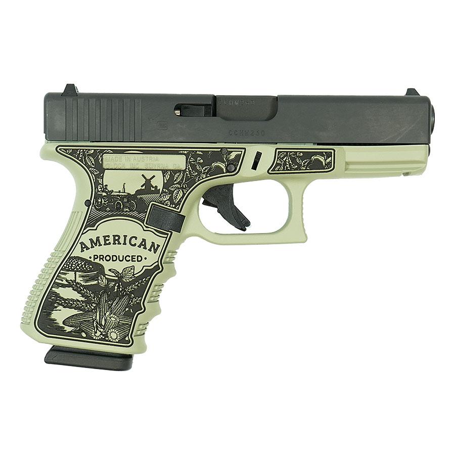 Glock 19 Gen 3 American Made- Farm Handgun 9mm Luger 15rd Magazines(2) 4-img-0