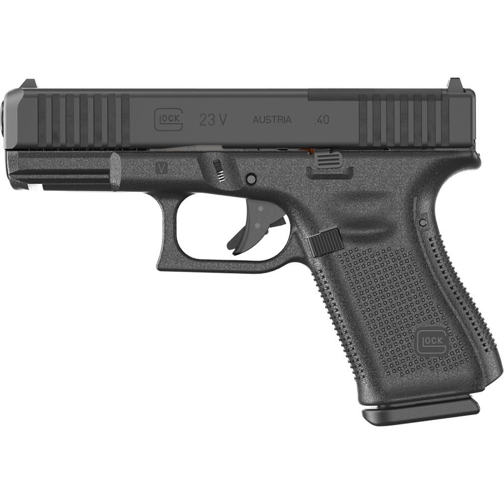 Glock V-Series Model 23 MOS Handgun .40 S&W 13rd Magazines (3) 4.02" Barrel Black Austria