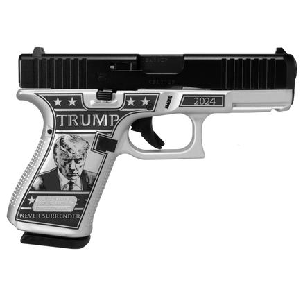 Glock 43x Custom "Trump Mug Shot" Subcompact  9mm 10rd Mag PX4350201MS-img-0