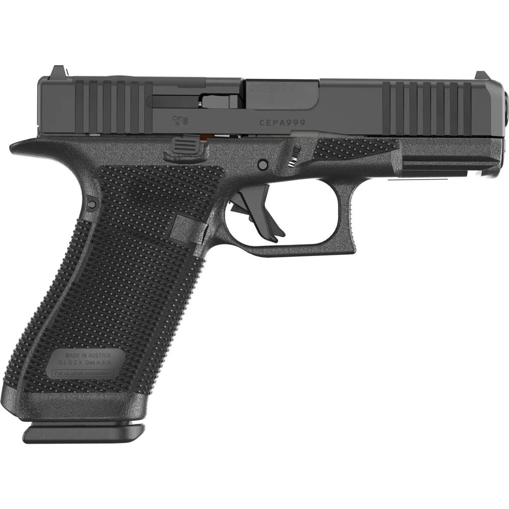Glock 45 Gen 6 Handgun 9mm Luger 10rd Magazines(3) 4.02" Barrel Black USA Made