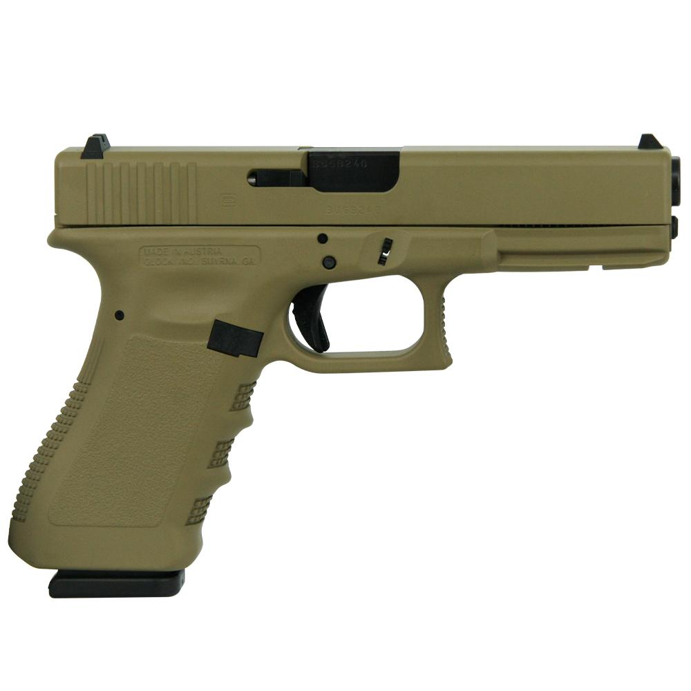Glock UI2250203 Gen 3 FDE .40 S&W Handgun, 4.49" Barrel, 15-Round