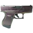 Glock 43 Custom "Shimmering Razorback" Subcompact 9mm Semi-Auto Pistol