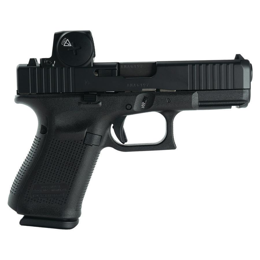 Glock V-Series Model 19 Handgun 9MM Luger 15RD Magazines (3) 4.02" Barrel Black Vortex Defender US Made