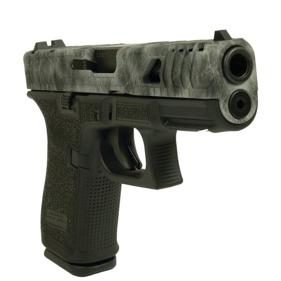 Glock 19V 9MM OR  LSR STIPPLE FRAME�Cerakote-MARBLE USA