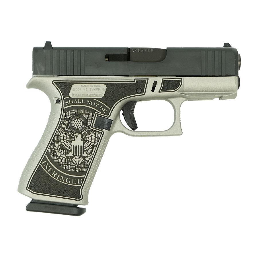 Glock UX4350201FR 43X 9mm Grey/Black 10rd 3.4" Barrel USA Made