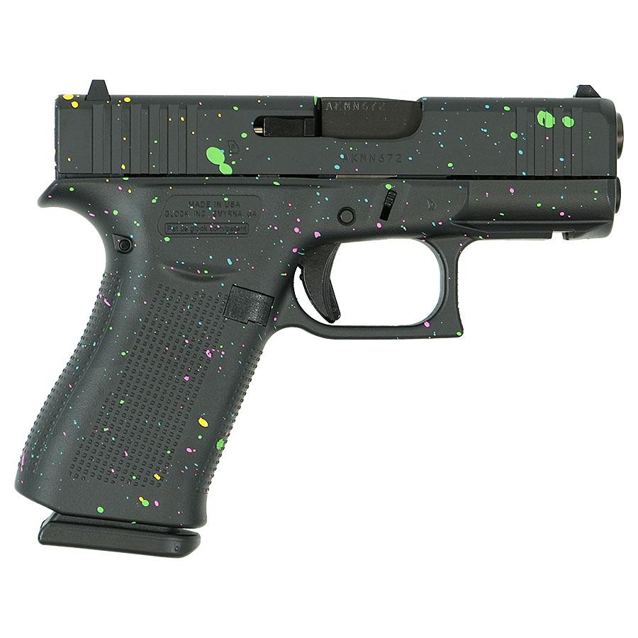 Glock 43X UX4350201FR 9mm Multi-Color Handgun, 3.41" Barrel, 10rd Mags