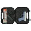 GLOCK 43X FS 9MM W/FRONT RAILS USA Orc Purple Frame Crush Silv Glitter Sli