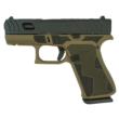 GLOCK 43X FS 9MM W/FRONT RAILS BLACK USA KAVORKA FDE