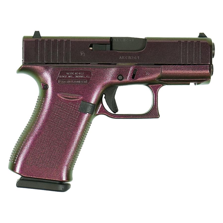 GLOCK G43X 9mm Luger 3.41in 10rd Shimmering Razorback Semi-Auto Pistol