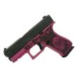 GLOCK 43X FS 9MM W/FRONT RAILS Sugar Skull Pink Medusa