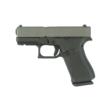 GLOCK 43X FS 9MM W/FRONT RAILS Two Tone Silver/Grey (Silver Slide)