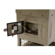 BOSS BUCK 300# STAND & FILL SLED FEEDER W/ DIVERTER PLATE & SOLAR PANEL