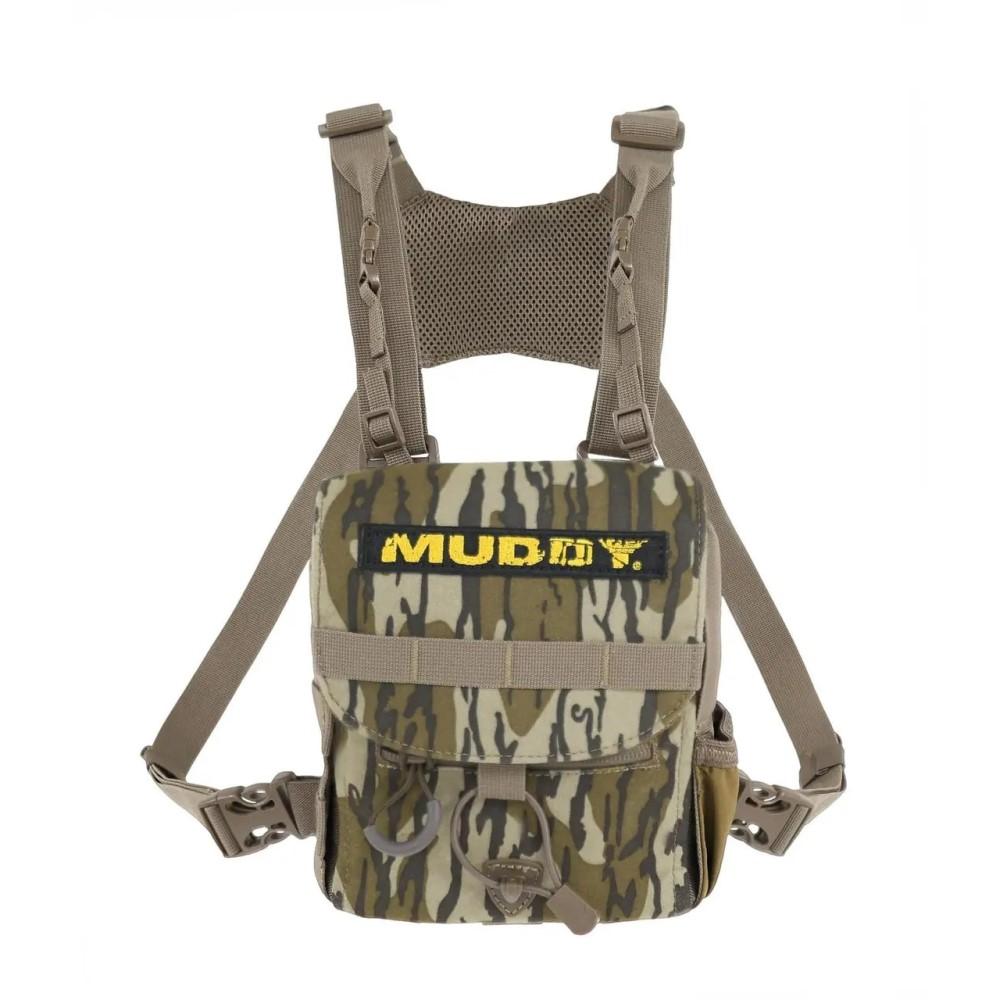 Gsm Muddy Pro Series Bino Harness Mossy Oak Bottomland Binocular Case