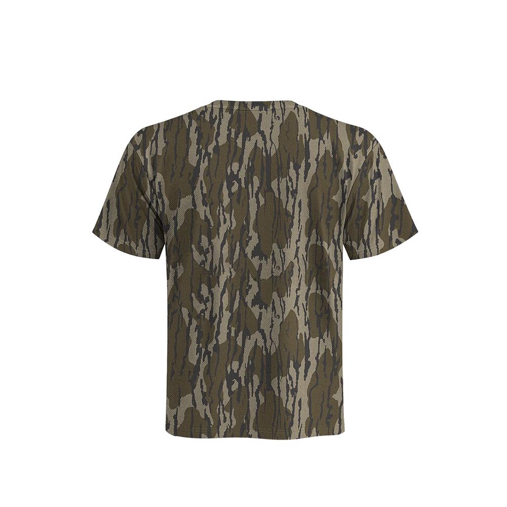 Muddy DV8 Ambush Lightweight Short Sleeve Shirt Mossy Oak Bottomland S - GSM Outdoors