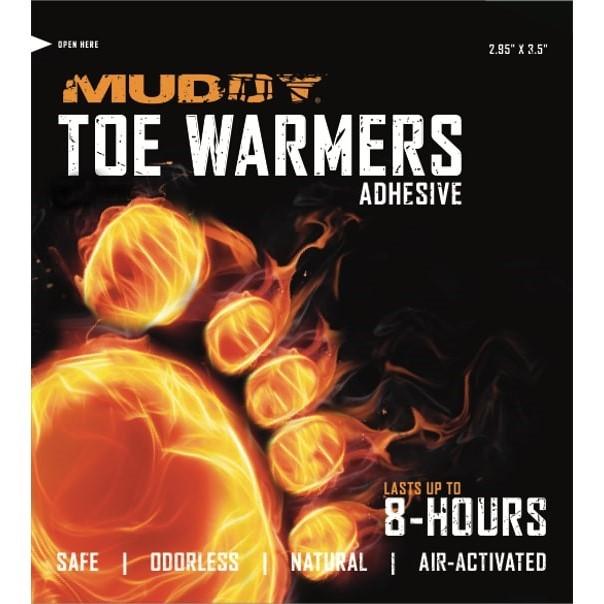 Muddy Disposable Toe Warmers With Adhesive 3/ct