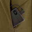 NUCLEUS HEATED QUARTER ZIP BROWN CLAY LARGE