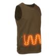 NUCLEUS HEATED VEST BROWN CLAY XL