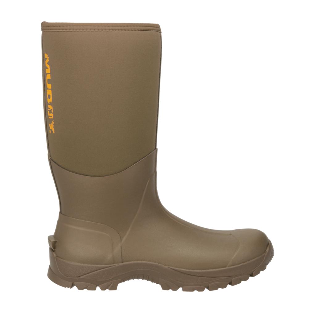 Muddy MTX-17NI-CL-9 Non-Insulated 17" Boot Clay 9D 5mm Neoprene Rubber