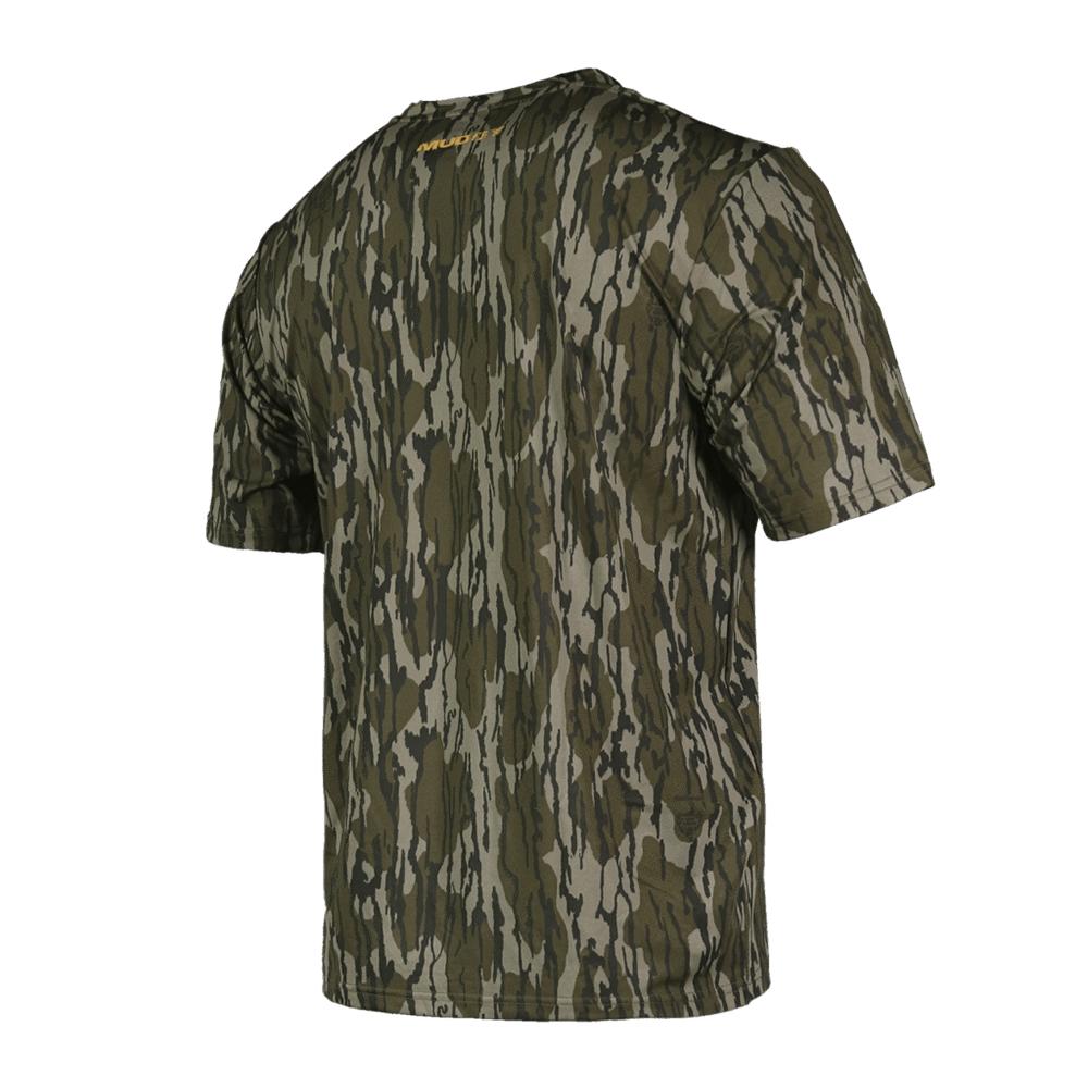 Muddy TRX Performance Lightweight Short Sleeve Shirt Mossy Oak Bottomland XL
