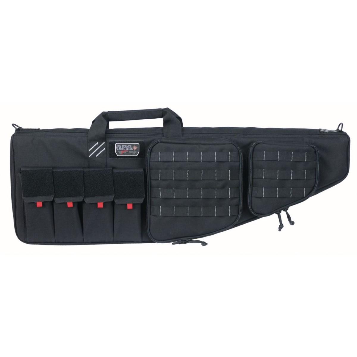 G-Outdoors Tactical AR Case with External Handgun 32" Black-img-1