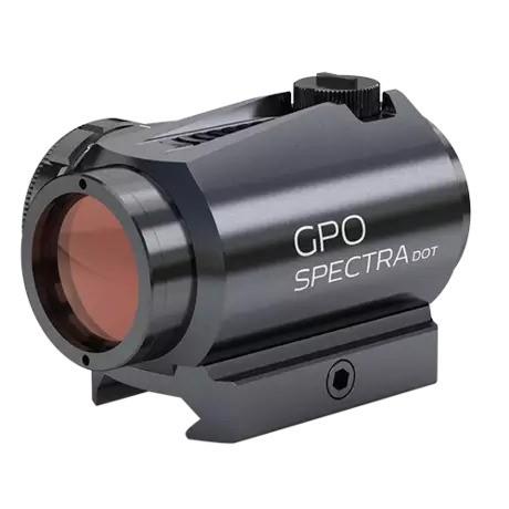 GPO RS150 Spectra Red Dot 1x .5 MOA, 3 MOA Dot, Weaver/Picatinny Mount