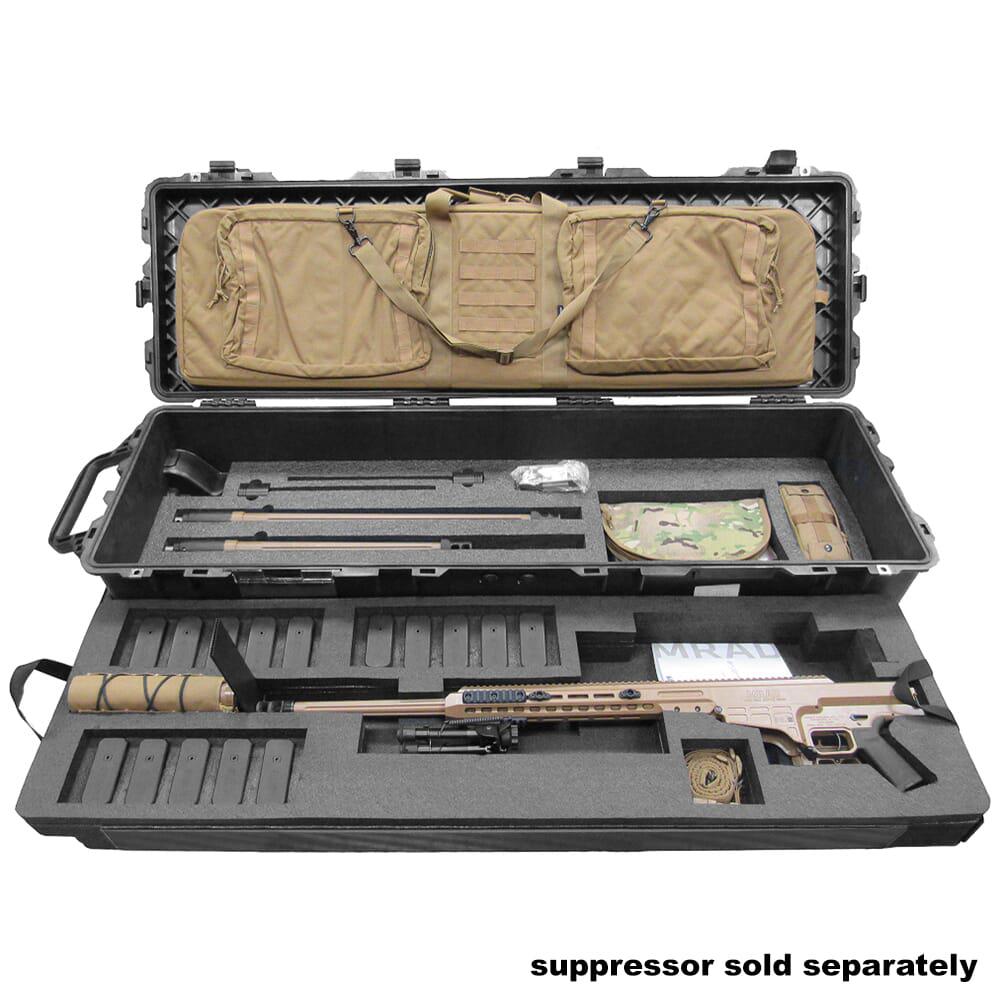 Barrett MK 22 Deployment Kit Rifle 338 Norma/300 Norma/308 Win 10rd Magazines (5) 27" Fluted Barrel Coyote Brown…