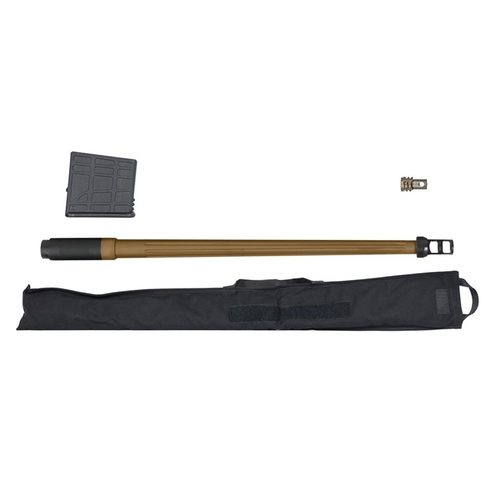 Barrett MK22 Barrel Conversion Kit .338 Norma Mag Fluted Barrel 27" Coyote Brown 338 Norma Magnum