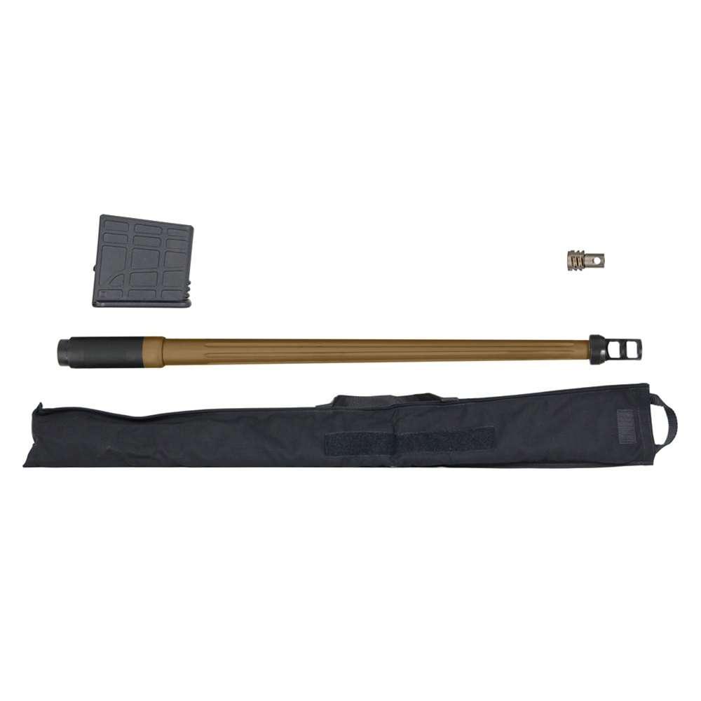 Barrett MK22 Barrel Conversion Kit .300 Norma Mag Fluted 26" Barrel Coyote Brown 300 Norma Magnum