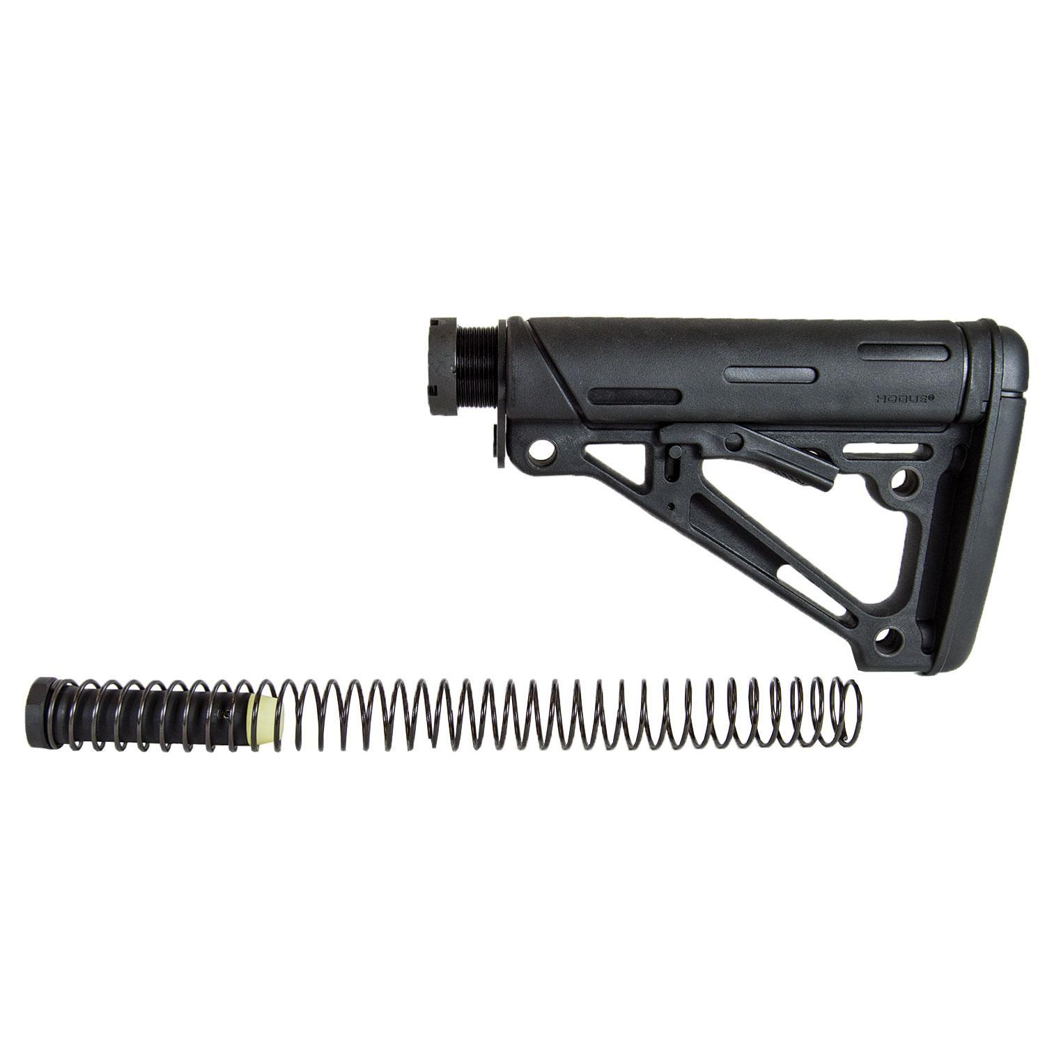 Hogue AR-15/M-16 OM Collapsible Buttstock Assembly with Buffer Tube and-img-0