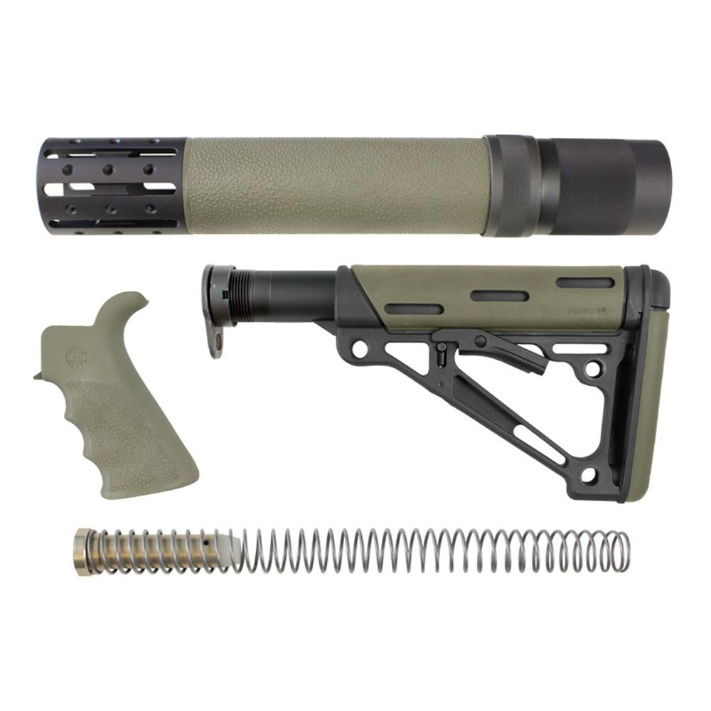 Hogue AR15 Kit BFG Grip Rail Forend OMC Olive Drab Green 15278