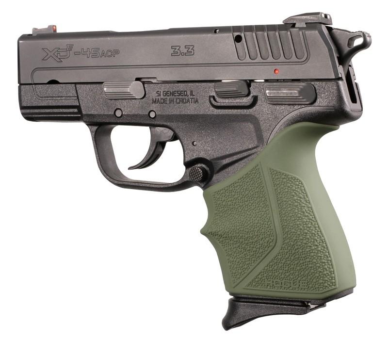 Hogue Springfield Armory XD-E 9mm/.45ACP: HandALL Beavertail Grip Sleeve --img-0
