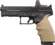 HandAll Beavertail Grip Sleeve CZ P-10 Full Size 9mm FDE