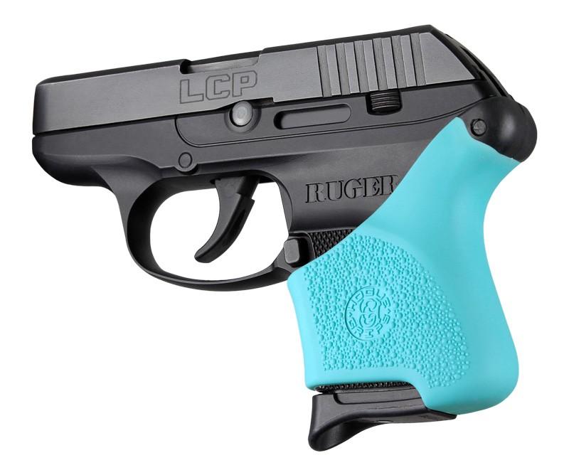 Hogue 18104 HandAll Hybrid Ruger LCP Grip Sleeve Aqua