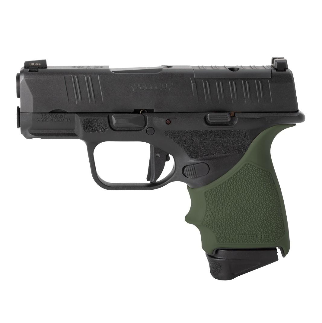 Hogue 18311 HandAll Beavertail Grip Sleeve Springfield Armory Hellcat Green