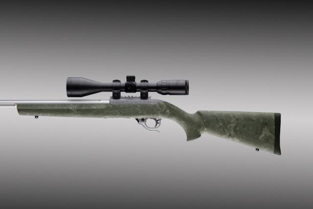 HOGUE RUGER 10/22 STOCK OVERMOLD STANDARD BRL GHILLIE GREEN-img-1