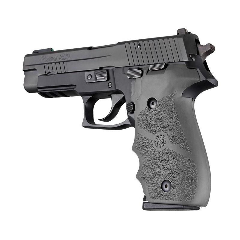 Hogue Overmolded Rubber Grip Handgun Grips for Sig Sauer P226 Slate Grey w-img-1