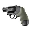 S&W J Frm Rd Butt Cent/Polymer Bdygrd Rbr Tamer Grip ODG