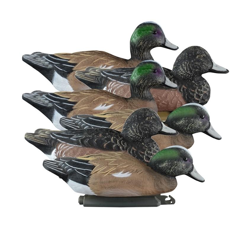 Higdon Outdoors 19923 Standard Wigeon Foam Filled Decoys 6-Pack