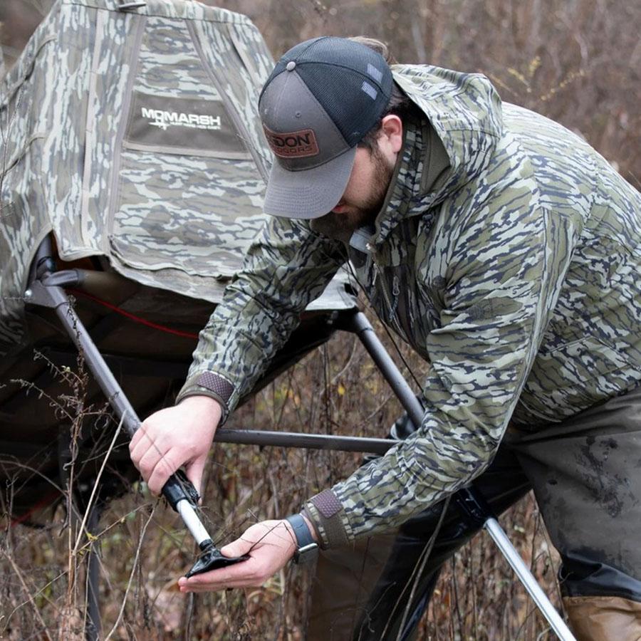 Higdon Outdoors Invisilab Dog Blind Mossy Oak Original Bottomland