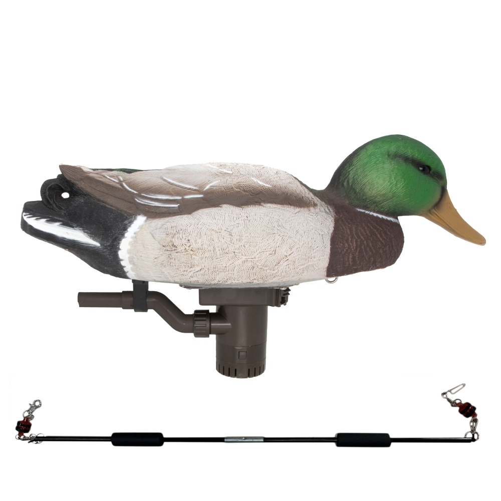 Higdon 54097 Battleship Swimmer PRO Mallard Drake Guide Pack, Foam-Filled