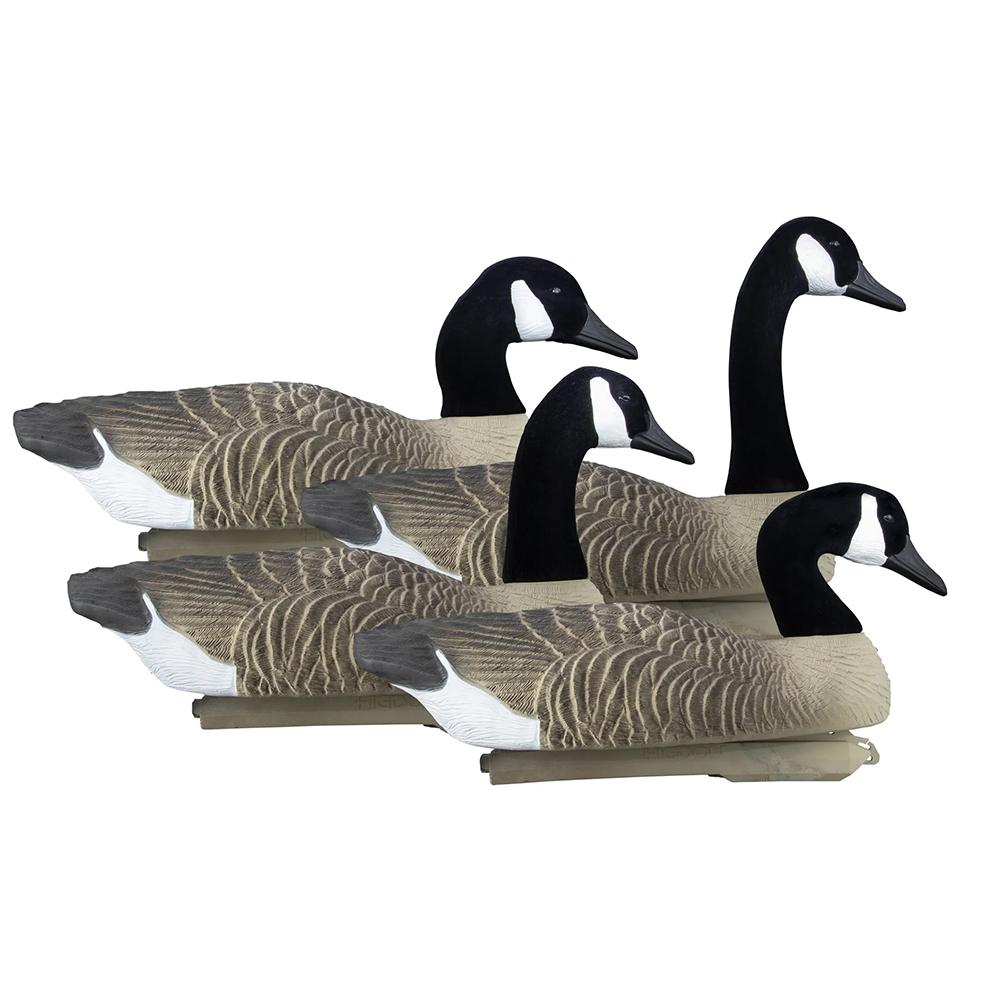 Higdon Full-Size Canada Goose Floater Decoys 4/Ct