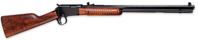 Henry Pump Action Octagon Rifle .22 LR 16rd Magazine 20" Barrel Walnut-img-1