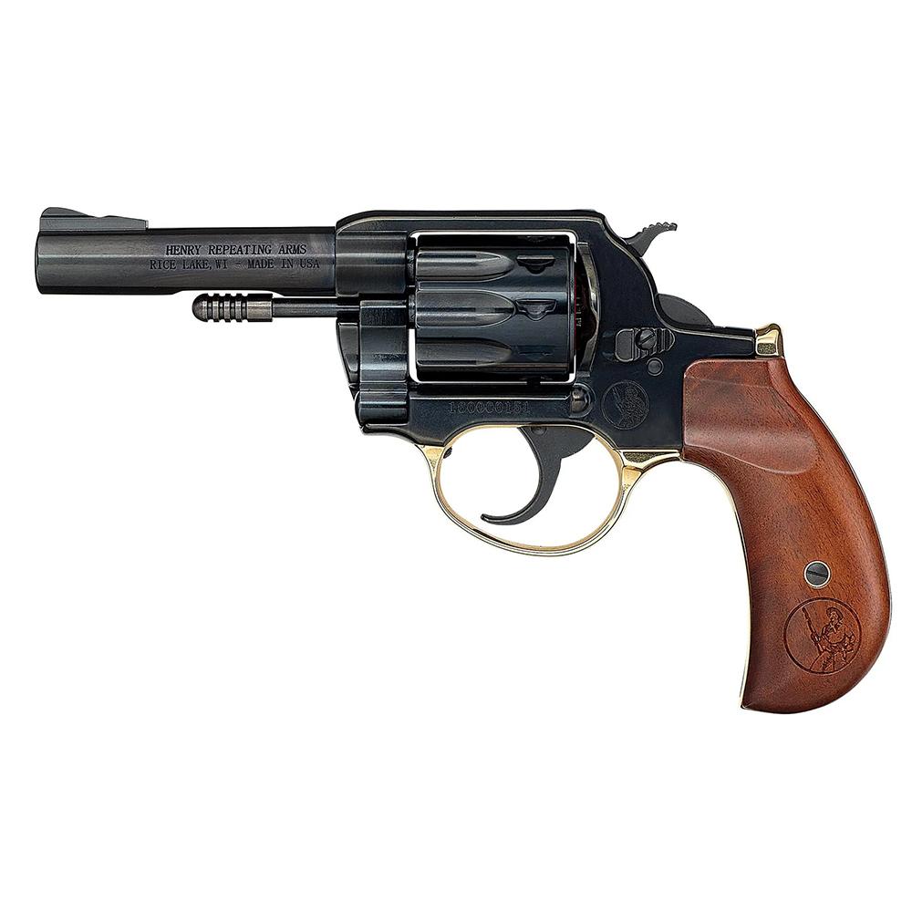 Henry Golden Boy Revolver .22 S/L/LR 10rd Capacity 4" Barrel Birdshead Grip .22 LR