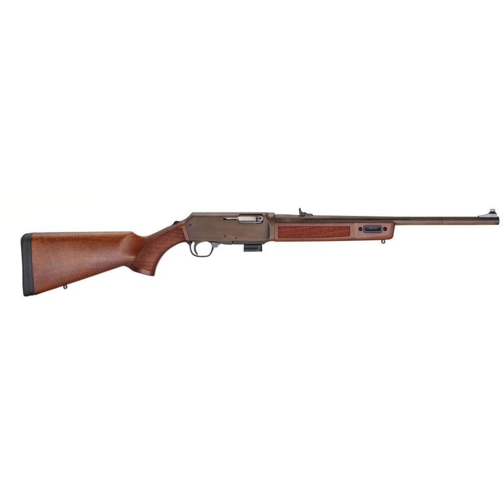 Henry Homesteader M-LOK Brushed Bronze Rifle 9mm Luger 10rd Magazine(1) 16.37" Non-Threaded Barrel Walnut Glock…