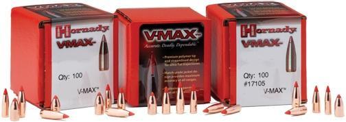 Hornady 20 Caliber Bullets (.204) 40 Grains V-Max (Per 250) 22606